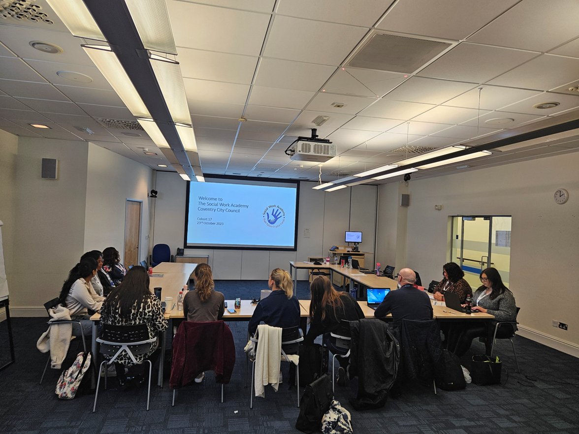 Coventry Social Work Academy (@swacoventry) on Twitter photo We would like to give a big welcome to Cohort 17, who joined <a href="/SWACoventry/">Coventry Social Work Academy</a> yesterday. We have loved getting to know you all and can't wait to watch you thrive in Social Work. We would like to give a big welcome to Cohort 17, who joined <a href="/SWACoventry/">Coventry Social Work Academy</a> yesterday. We have loved getting to know you all and can't wait to watch you thrive in Social Work.
