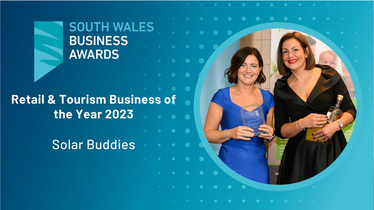 The South Wales Business Awards is proud to present the winners of the 2023 awards.

The 2023 South Wales Business Awards - Retail &amp; Tourism Business of the Year is Solar Buddies