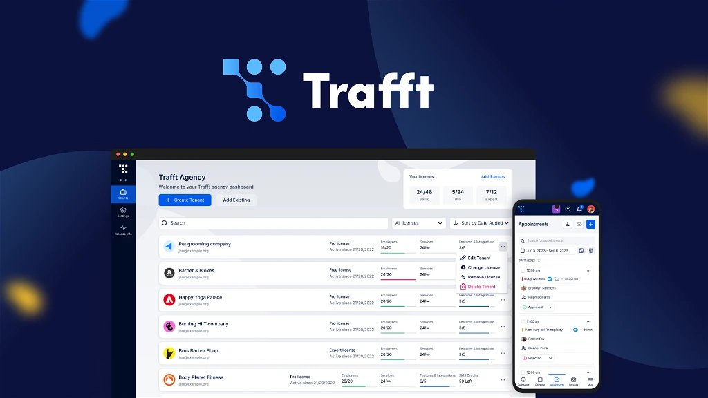 pfdealz's tweet photo. Use this scheduling software to book and manage client appointments for your agency or small business with Trafft!
💰Pay only $69 once & use #Lifetime
Buy here ♾ https://t.co/B2EExgDa4U
#Trafft #LTD #LifeTimeDeal #AppSumo #Software https://t.co/FmWPis9De4