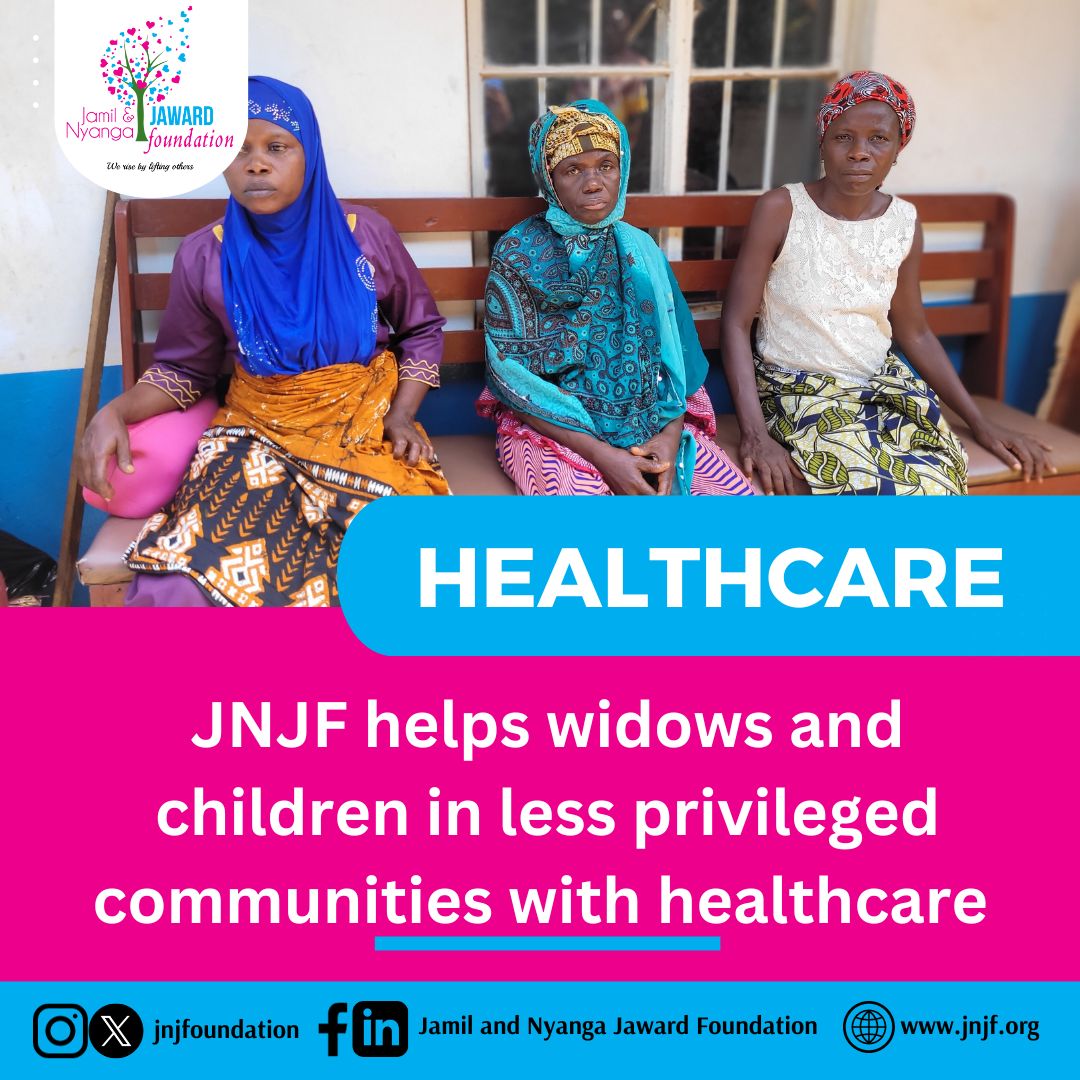JNJFoundation's tweet photo. The Jamil and Nyanga Jaward Foundation provides healthcare to widows and impoverished children, giving them a chance at a better life. The Foundation is dedicated to improving the health and well-being of those who need it most.
#werisebyliftingothers 
#support #widow #childred https://t.co/DVIG70p7v8