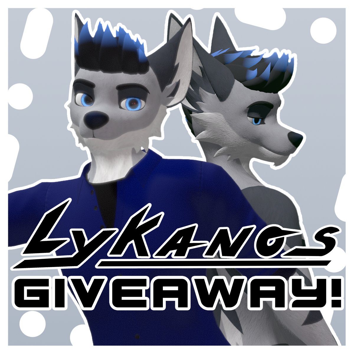📣AVATAR GIVEAWAY!📣

I'm giving away 5 Lykanos Avatars to some lucky peeps!

To enter:
🐺Follow <a href="/Vivi_Fae/">Vivi</a>
🖤Like this post
🔁Retweet
💬Optionally comment with a pic of your fursona!

I'll be picking winners on the Oct 31st! Keep your DMs open if you win!
#vrchat #furry #furryvrc