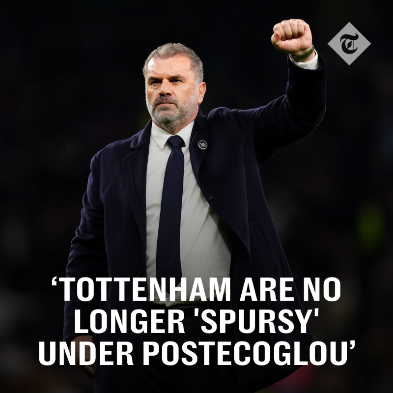 TeleFootball's tweet photo. 'Never before, in the Premier League, has a manager had such a rapidly transformative effect on a squad, on a club, on a fan base'

✍️ @JBurtTelegraph

#TelegraphFootball | #Spurs