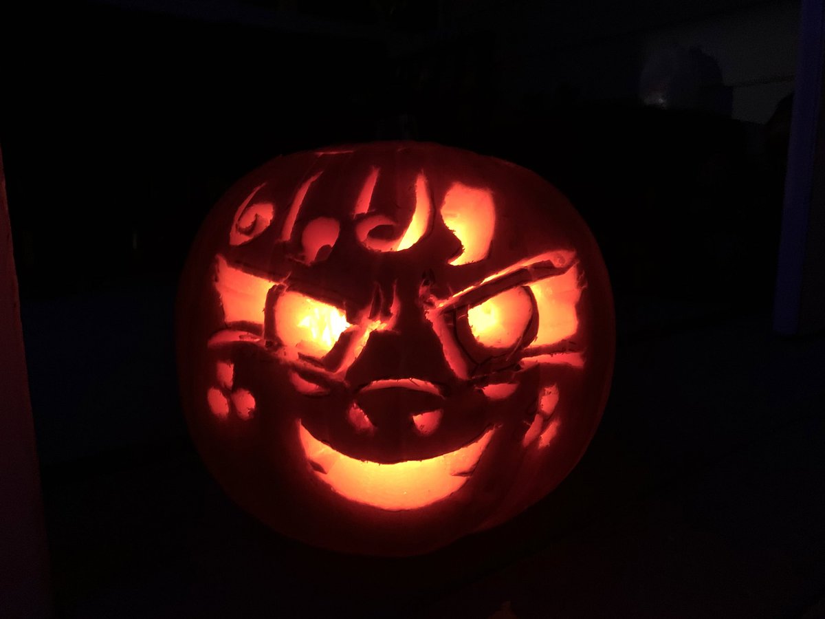@SunniWestbrook remember what I carved in 2019 🎃