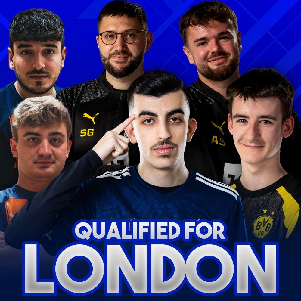 𝗟𝗢𝗡𝗗𝗢𝗡 𝗖𝗔𝗟𝗟𝗜𝗡𝗚 📞🇬🇧

Congrats to our eSR family members who qualified for the LAN event in London! 👏🏼

<a href="/damiefifa/">Damian Augustyniak</a>
<a href="/NEissaT14/">Naseem Eissat</a>
@BVB_Bradley
<a href="/bvb_xander/">Alex Steinmetz</a>
<a href="/stefgajduk/">Stefan Gajduk</a>
<a href="/AndresCYTorres7/">Andrés Torres</a>

Good luck champs!