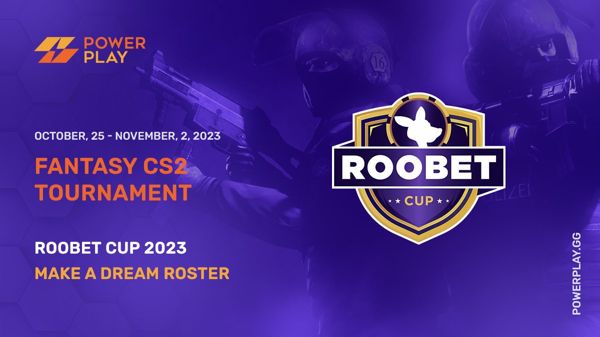 Brace yourself for some thrilling battles!     

Join fantasy #CS2 tournament at #Powerplay ⚡️

#RoobetCup🦘 #fantasysports #fantasygames #csgo #counterstrike
