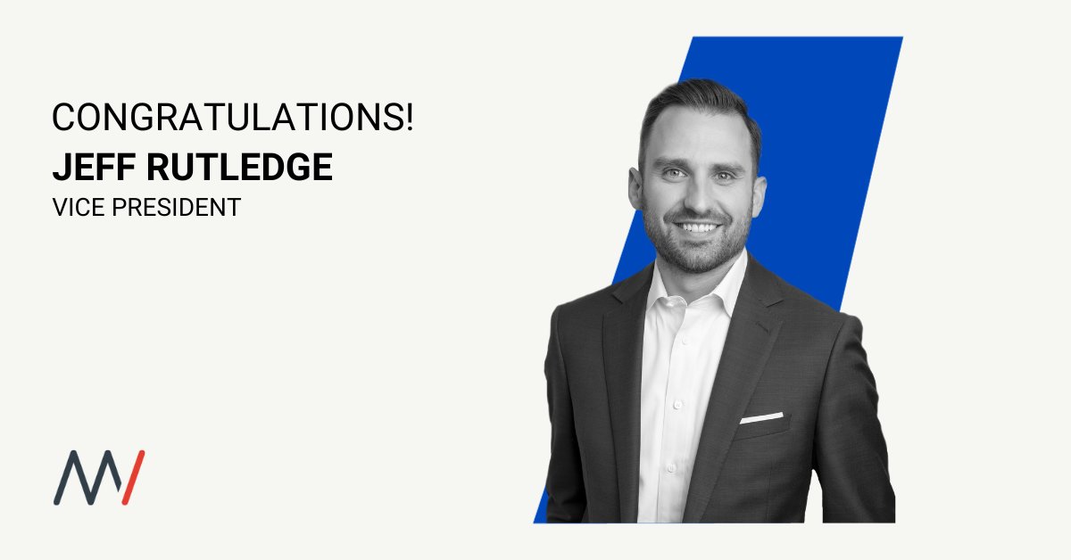 Congratulations to <a href="/Jeff_Rutledge/">Jeff Rutledge</a> on his promotion to Vice President! Jeff leads on files in sustainability technology, heavily regulated sectors and industry associations. Always focused on delivering results, Jeff is key to our success.