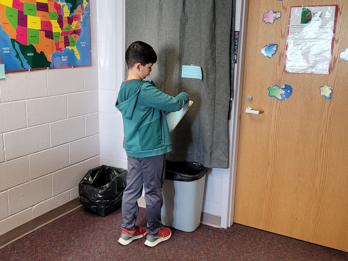 Our run-on, walk activity was a success. Recognizing which 2 sentences can correctly be made from a run-on sentence. #everykid #thecrestwoodway