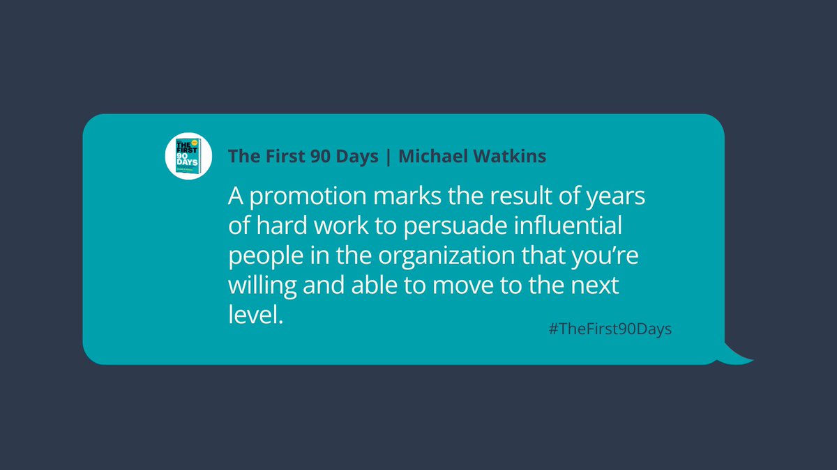 💡 Reminder: this new level is not an endpoint, it is the beginning of a new journey!  A journey you start by understanding what it takes to excel in your new role and an opportunity to push yourself to exceed expectations. 

#TheFirst90Days #ExecutiveCoaching #CareerTransition
