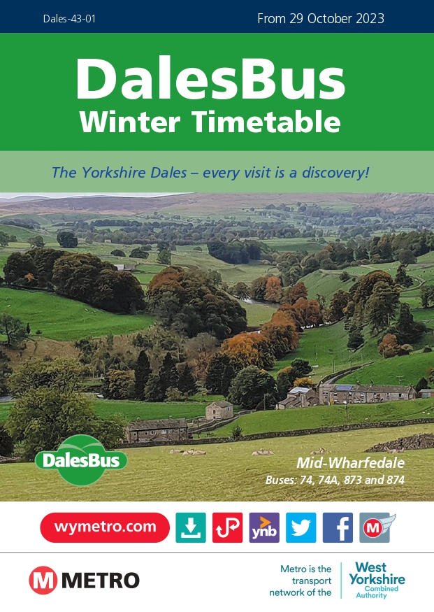 The @DalesBus Winter 2023 - 24 Timetable is now available online at: dalesbus.info/winterdalesbus… @Bfdcathedral @polly_speight @SChads @AndyJolley1 @LeedsCofE @bradfordwest_ @BCBNews @Bradford_TandA @EqualityTo @BDCFT_YourVoice @CNet_Bradford @BradfordVC @BfdForEveryone @IlkleyChat