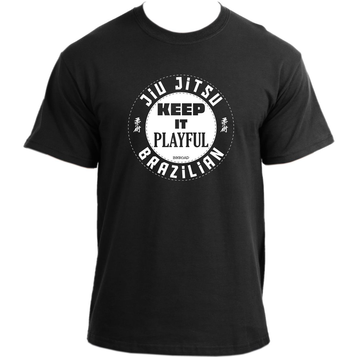 InkRoadStore's tweet photo. Unleash your inner warrior with our 'Keep It Playful Jiu Jitsu' T-shirt.  Elevate your game today! 

Inkroad: https://t.co/IQcjs2eVf2 
Amazon: https://t.co/LtAOMUDYnV 
eBay: https://t.co/fmczGOawq1 
#jiujitsu #bjj #mma #oss #brazilianjiujitsu #bjjLife https://t.co/TrjTMN3g0W