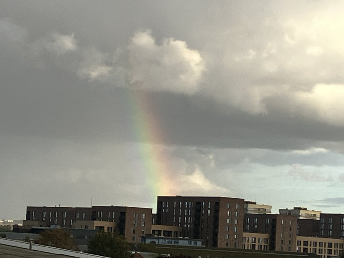 Rainbow over Plough Lane <a href="/AFCWimbledon/">AFC Wimbledon</a> COYD.