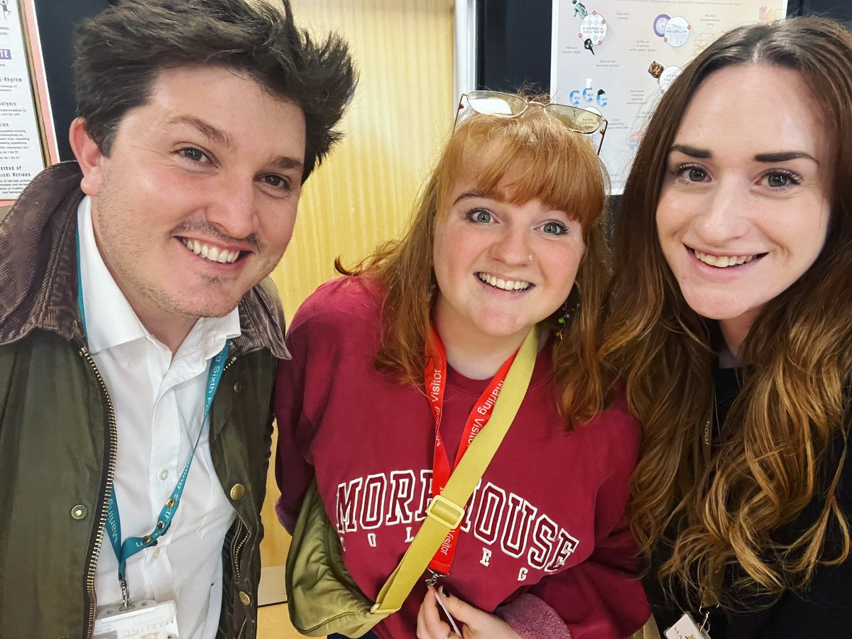 Today we welcomed back ex-Marling 6th form student, Imi Grover, who spoke to Y12 and Y13 Drama students about her experiences studying musical theatre at Mountview and Trinity Laban. Thank you Imi! <a href="/MarlingSchool/">Marling School</a> @Marling6th