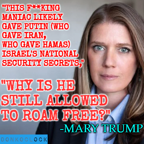 DonkConnects ♻️™ (@donkoclock) on Twitter photo Drop a 💙(or three) if you agree with <a href="/MaryLTrump/">Mary L Trump</a>, Donald Trump is a danger to World Peace and should be in Jail. 💙💙💙 Drop a 💙(or three) if you agree with <a href="/MaryLTrump/">Mary L Trump</a>, Donald Trump is a danger to World Peace and should be in Jail. 💙💙💙