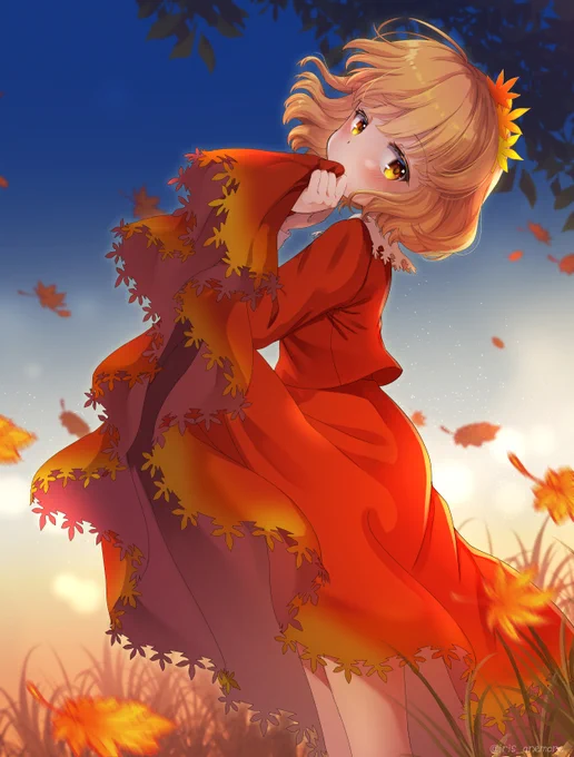 秋めいてきたので静葉さん