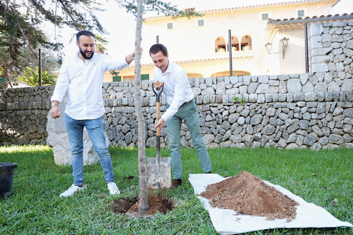 Ll_Galmes's tweet photo. Aquest arbre que hem sembrat avui a Mancor simbolitza el compromís del @ConselldeMca en la lluita contra el canvi climàtic. Ben aviat organitzam unes jornades sobre hidrogen verd encaminades a potenciar el creixement sostenible. 👇🏻

https://t.co/gdjJZw9fYw https://t.co/HAowBzwzt0