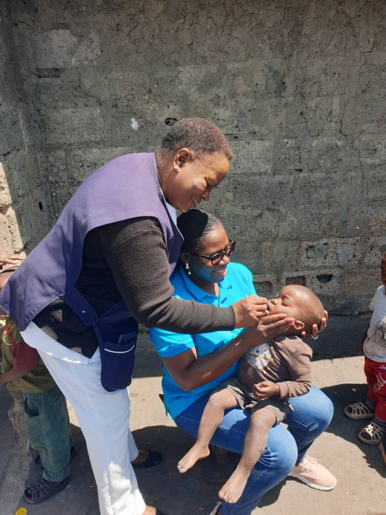 There will be a Polio vaccination campaign in 7 provinces (Eastern, Lusaka, Luapula, Muchinga, Northern, Southern and Western) starting on Thursday 26th to Sunday 29th October 2023 Health Care Providers will visit your home to vaccinate the children below 8 years against polio