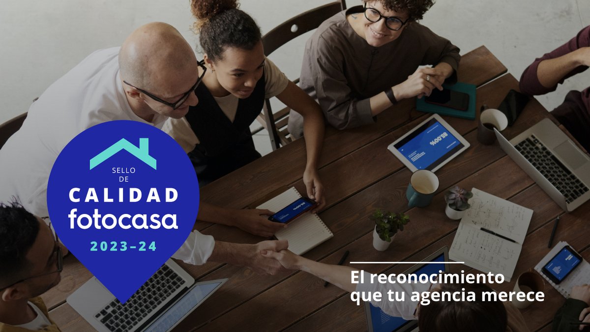 ¿Sabes qué significa tener el sello de calidad Fotocasa? El #SelloFotocasa es el reconocimiento a las mejores empresas del sector que transmite profesionalidad y genera confianza.