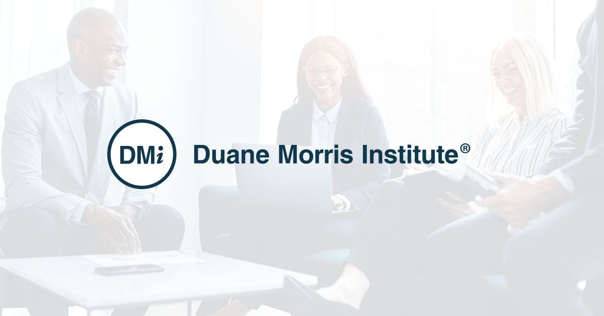DuaneMorrisInstitute tweet media