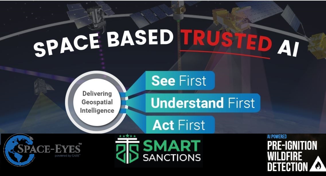 IsrWatch's tweet image. #Spacebased Trusted #AI. We take pride in Delivering Geospatial Intelligence in near real time. Focus Areas: Maritime Domain Awareness (Delivering Insight @ Speed) Disaster Prevention/Recovery (Building Integrated Algorithms) Space Domain​ Awareness (Building Next-Gen Algorithms)