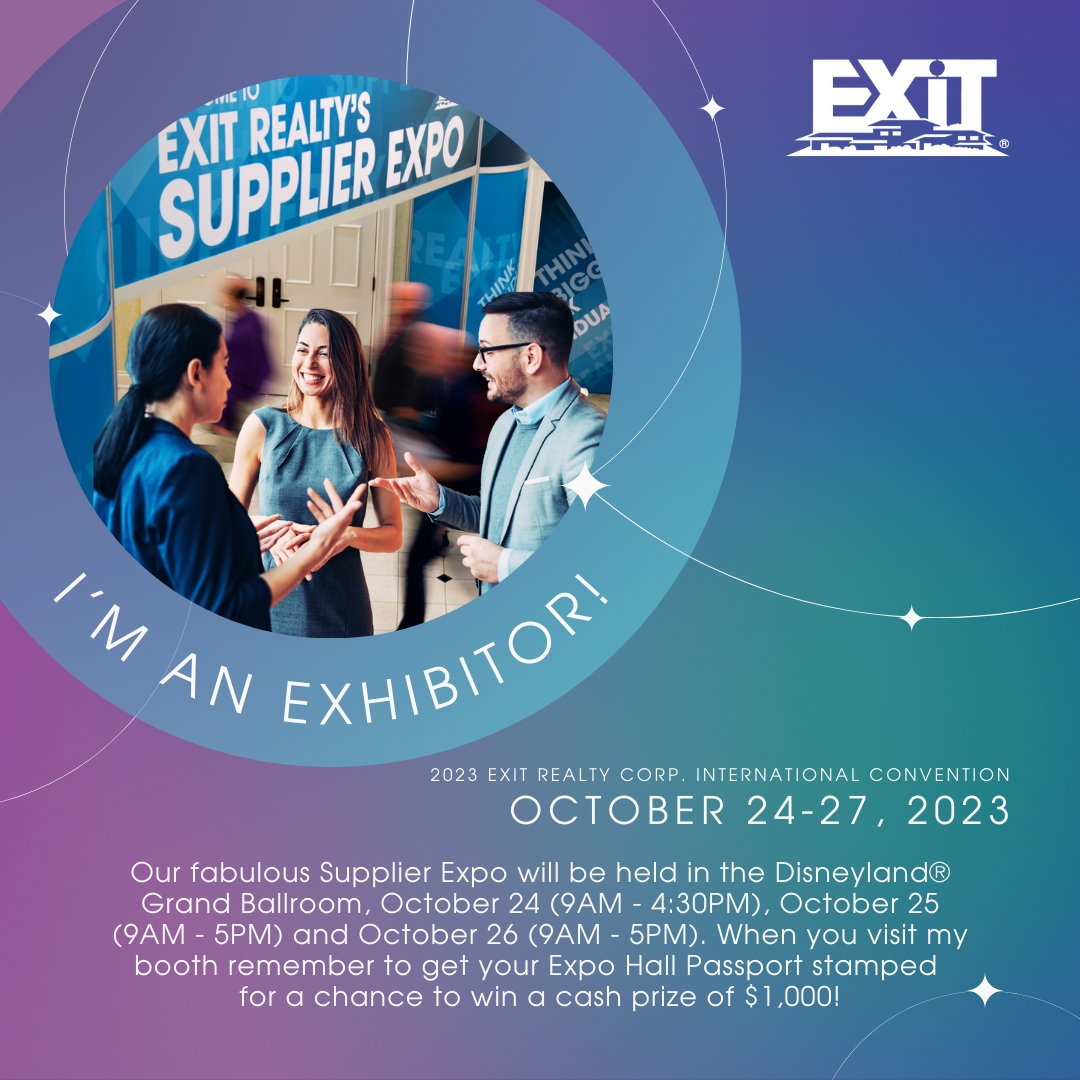 We're exhibitors at EXIT's Annual Convention today through Thursday! If you're here, stop by and say hello, get your Expo Hall Passport signed, and grab a phone charger while supplies last!