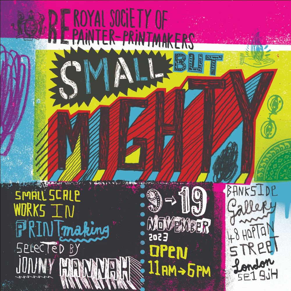 I have two wood engravings in this exhibition