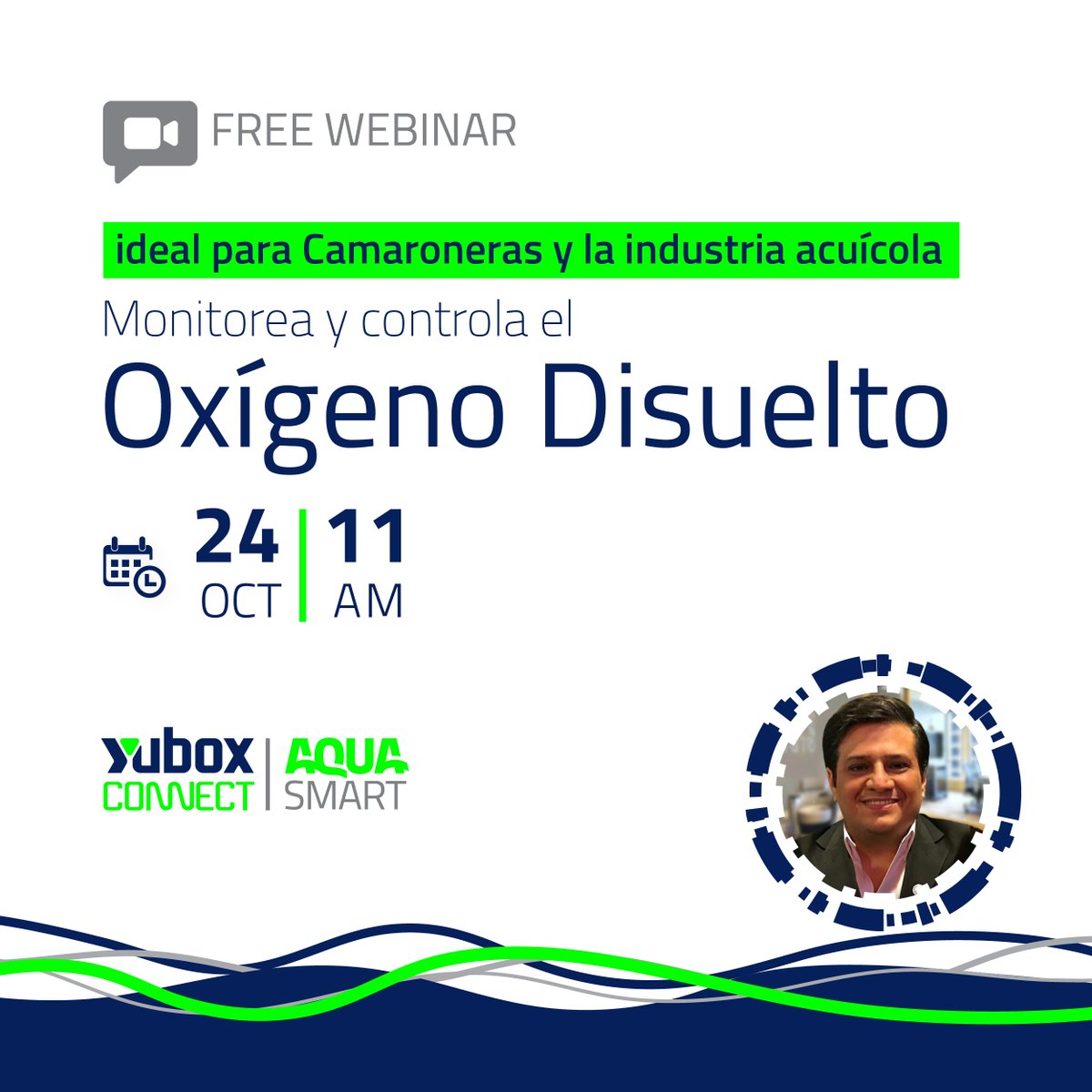 TechXpertGuru's tweet photo. 🚨En unos minutos :: Monitorea y controla el oxígeno disuelto

REGÍSTRATE GRATIS: https://t.co/CTOdJ37NVX

#Acuacultura #acuicultura #camaronera #camarón #AquaSmart #webinar https://t.co/6WLMAfmCBQ