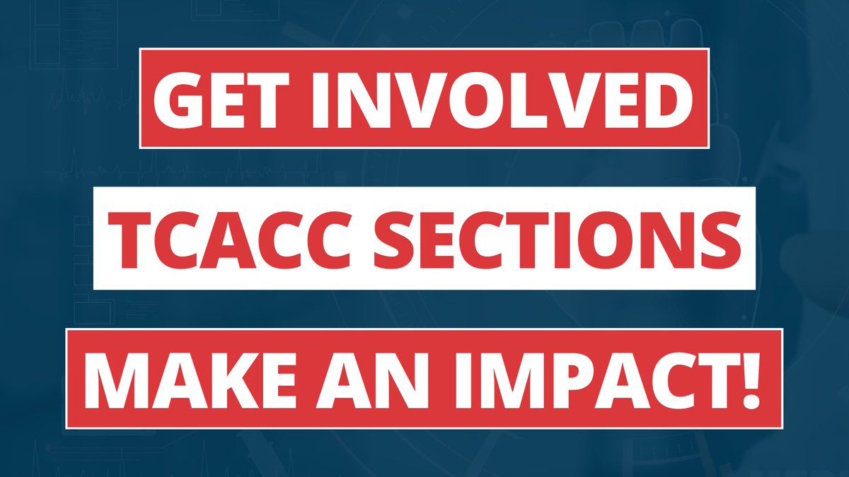 📣TCACC's Sections have a new home!📣 We've been working to make it easier for our members to find resources and join a section. Check out our new Sections homepage and browse through the different specialized, topic-focused communities. sections.tcacc.org