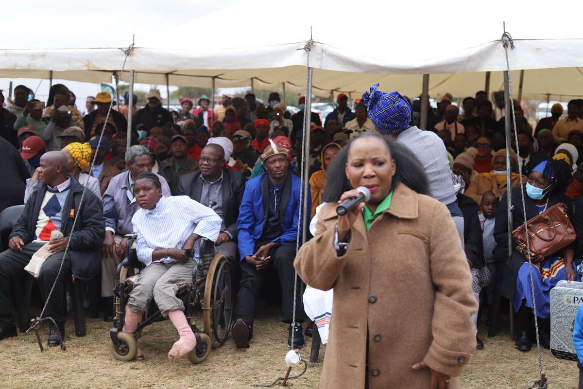 IsaacMashila's tweet photo. JJ, as she was affectionately known, was a people's person, who was pre-occupied with the development of the children #RIPJJMenu https://t.co/1j2RcQAOhe