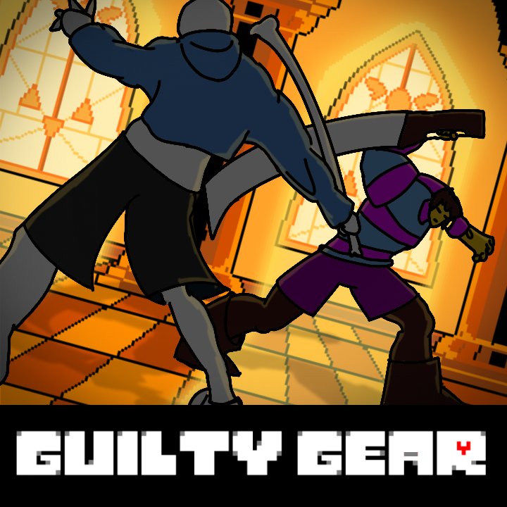 Epowgaaaa's tweet photo. Can't say if this is the worst art i ever made or the best
#GuiltyGear #undertale https://t.co/SKi10MdgI6