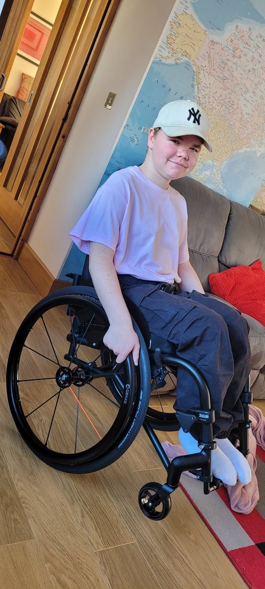Help4harrynow's tweet photo. Massive thanks to CHIPS Charity for their substantial donation to enable us to buy Harry his brand-new purpose built active wchair. Also, massive thanks to Carter's Trust who have purchased the Tri-Ride, this set up gives Harry some independence back ๐ needle #triride #duchenne https://t.co/BYEEHQHGTi