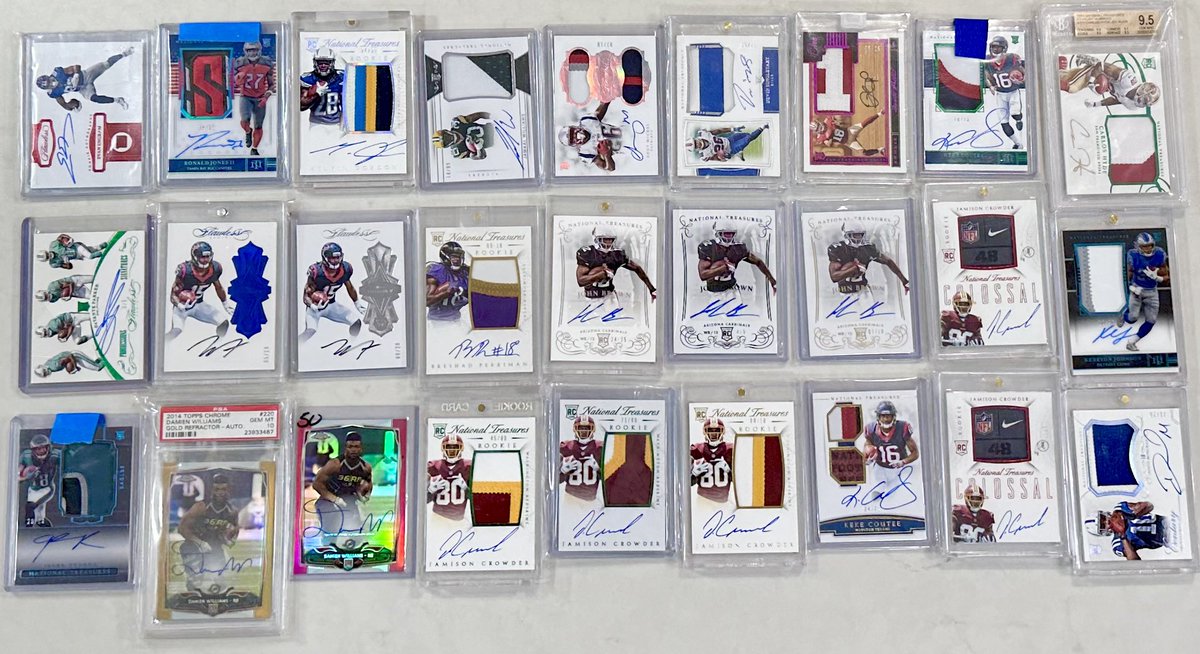 FootballConnec5's tweet photo. #sportscards

Anyone looking to buy lots? Got a 155 card lot that sold and buyer never paid. Trying to avoid a relist &amp; wait. 

Its all high end rookie autos https://t.co/NHa4zBt3CY