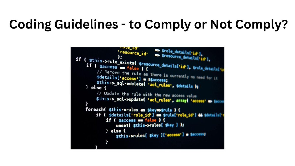 In this video, <a href="/BoschGlobal/">BoschGlobal</a>'s Philipp Ahmann &amp; <a href="/AlektoMetis/">Alekto Metis</a>' Nicole Pappler present the ins &amp; outs of coding guidelines. They bust up myths, share what to comply with &amp; mre.  Watch here: hubs.la/Q026zdZs0 @ProjectELISA #linux #opensource