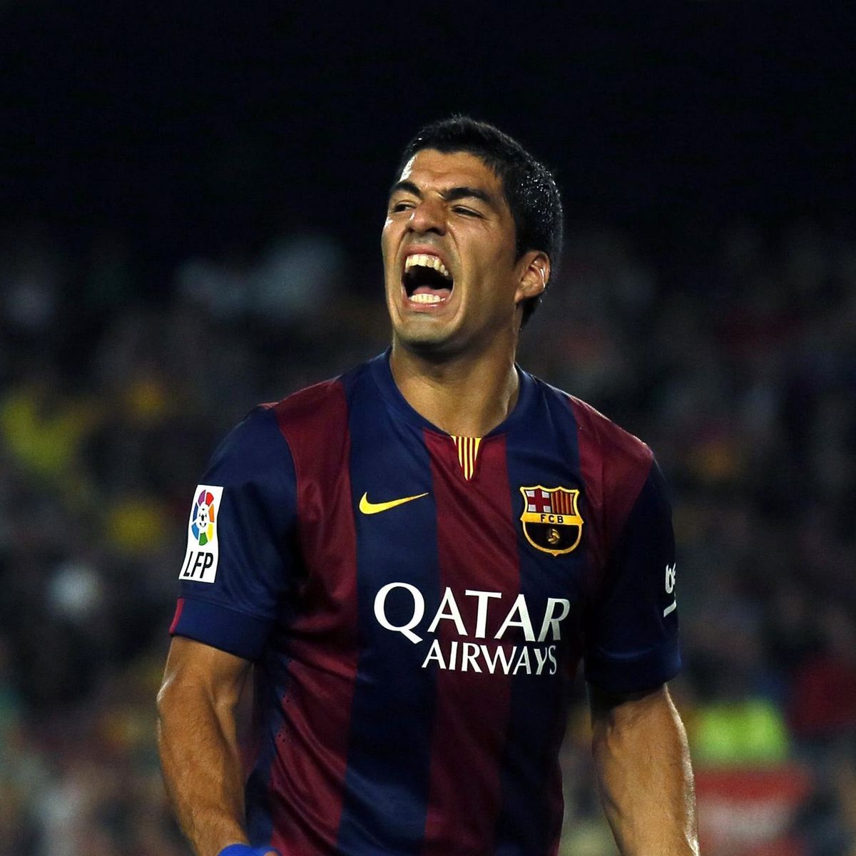 📅 On this day, 9 years ago, Luis Suárez made his Barcelona debut! ❤️💙 🏟️  Games: 283 ⚽ Goals: 195 🎯 Assists: 113 🏆 Trophies: 13 Insane stats from  one of the best number 9's of all time. 🥵🇺🇾, image size:1200x1200