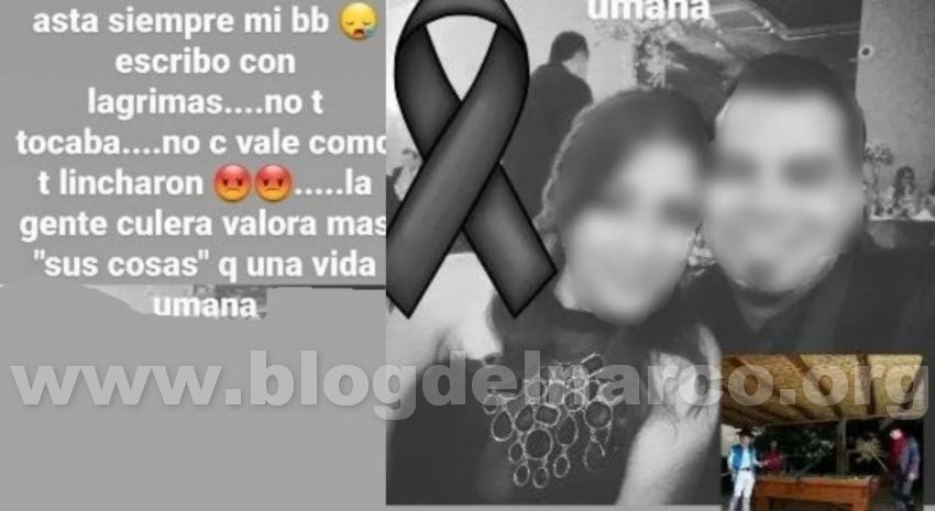 blogdelnarcomex's tweet photo. "no t tocaba...no c vale, la gente Culera valora más sus cosas que una vida", dice novia de ratero que murió linchado por asaltar a mano armada y con violencia en la CDMX https://t.co/LVBOvCmC4h https://t.co/vCTl6XHHTe