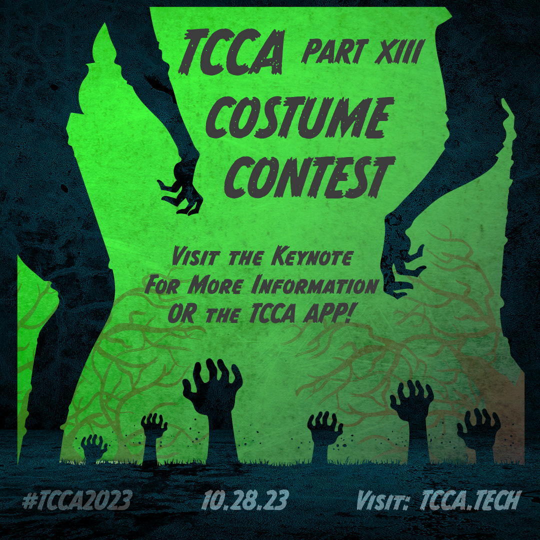 Show us your costumes! Get ready to #TechOrTreat at #TCCA2023! Why not show us by coming to our free tech conference in your cosplay/costumes! Visit tcca.tech 🦇👻🧛‍♂️🧟‍♂️🕷️ #DLSbyDLS @AldineDLS @AldineISD @AldineISDTech