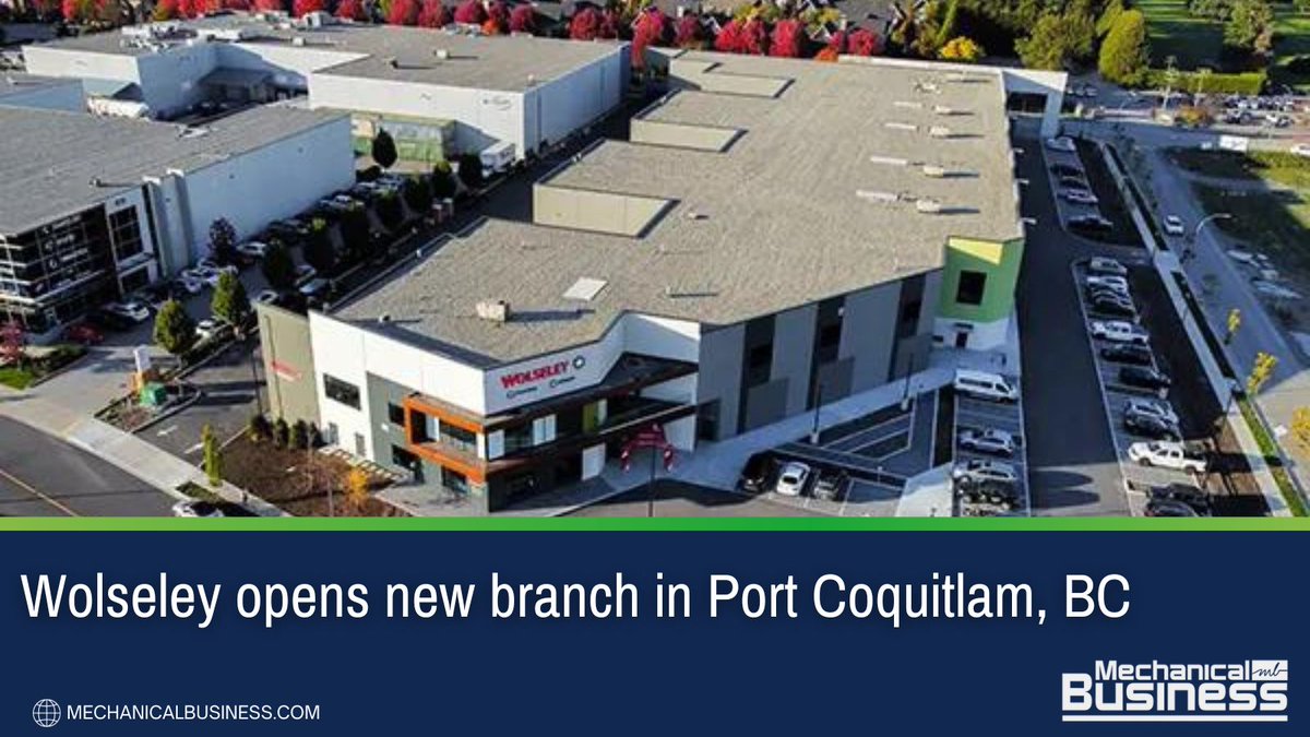 Wolseley Canada has opened a store and showroom at 2375 Fremont St., Unit 1110 in Port Coquitlam, BC. . . . Click on the link for more details: buff.ly/3tC0XG9 @WolseleyCanada #newbranch #newlocations #BritishColumbia #plumbing #HVAC