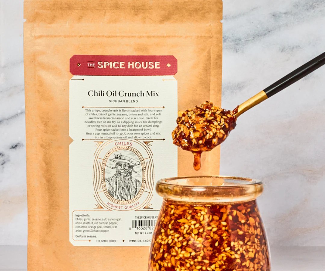 Kehnara's tweet image. Tomorrow 10/25 on stream we are going to try out @TheSpiceHouse Chili Crisp they sent us! I'm very excited. If you have not tried out their spices you should. I have ordered from other companies in the past but they cannot compare to SP.  #Twitch Noon PDT ~ /Kehnara #SpiceIsLife