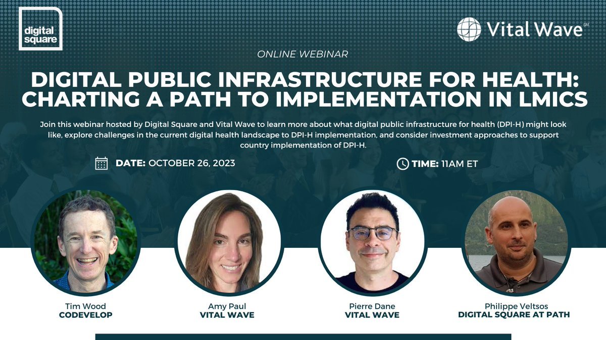 What does digital public infrastructure for health look like? Find out in our latest Nugget edition and our webinar with <a href="/DigitalSQR/">Digital Square</a> this Thursday, October 26th at 11am ET. Read more and register here: secure.campaigner.com/CSB/Public/arc…