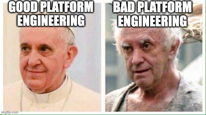 luca_cloud's tweet photo. 1/12 Platform engineering not the perfect dream you thought it was?

These are the 9 steps to platform engineering hell.

And how to escape it😉
https://t.co/4FgG76nqPD https://t.co/Oyx8jri35o