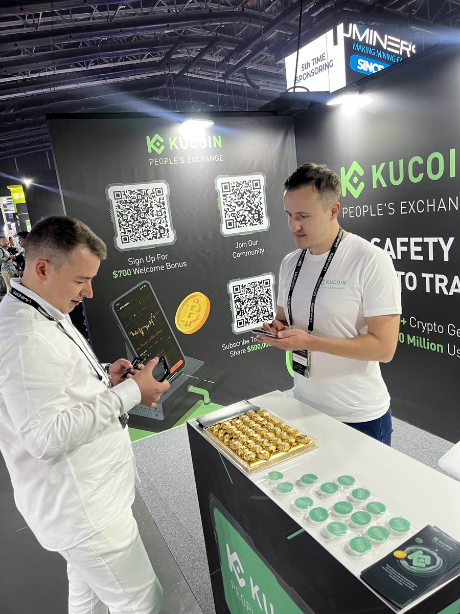 kucoincom's tweet image. Day 1: Don&apos;t miss the chance to meet us at the #KuCoin booth during the X Blockchain Life 2023 Forum!
 
🚀🌐 Let&apos;s connect and explore the exciting future of blockchain together. 🔗
 
💬 #KuCoin #BlockchainLife2023