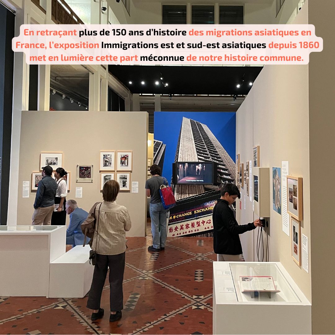 ajcf_fr's tweet photo. #RecosAJCF - L’AJCF et tant d’autres associations sont ravies de figurer dans l’exposition« Immigrations est et sud-est asiatiques depuis 1860 » au Palais de la Porte Dorée 😍😍

🗓️ Date : Jusqu’au 18 février 2024
📍Lieu : 293 Av. Daumesnil, 75012 Paris https://t.co/915b693UhH