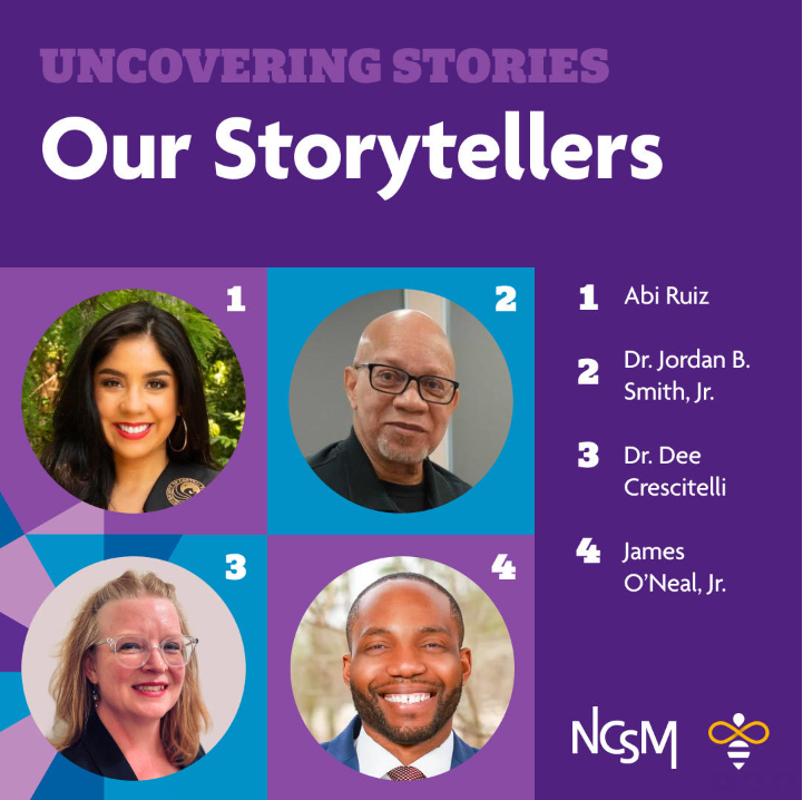 The final storyteller at our sold-out event “Uncovering Stories” is James O’Neal, Jr.