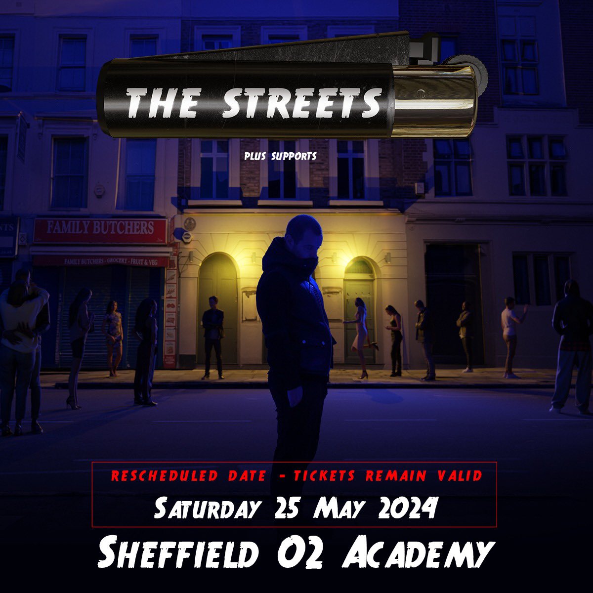 The @O2AcademySheff show will now take place on May 25th. Tickets remain valid and can be found at tix.to/thestreets