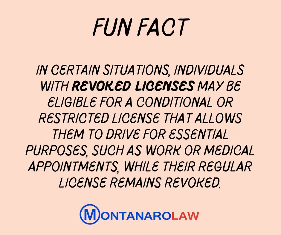 montanarolaw's tweet image. We fight to prevent your license revocation and to get it back if needed. Call MontanaroLaw for all traffic-related violations. #LicenseProtection #TrafficViolations #MontanaroLaw #LicenseDefense #TrafficTicketTuesday

(516)809-7735
montanarolaw.com
info@montanarolaw.com