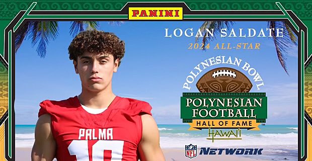 Salinas (Calif.) Palma receiver Logan Saldate has been selected to play in the 2024 Polynesian Bowl, it was announced on Tuesday 247sports.com/college/notre-…