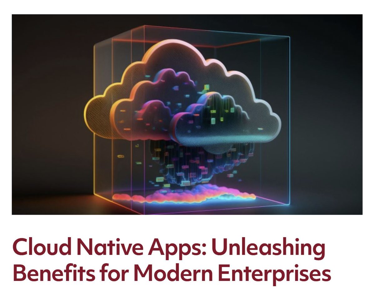 TDK Tech Talk: Cloud native applications signify a profound shift in software development. They pave the way for accelerated innovation, heightened scalability, and enriched user experiences. ow.ly/IIcQ50Q06Qz  #SoftwareDevelopment #SoftwareEngineering #CloudNative