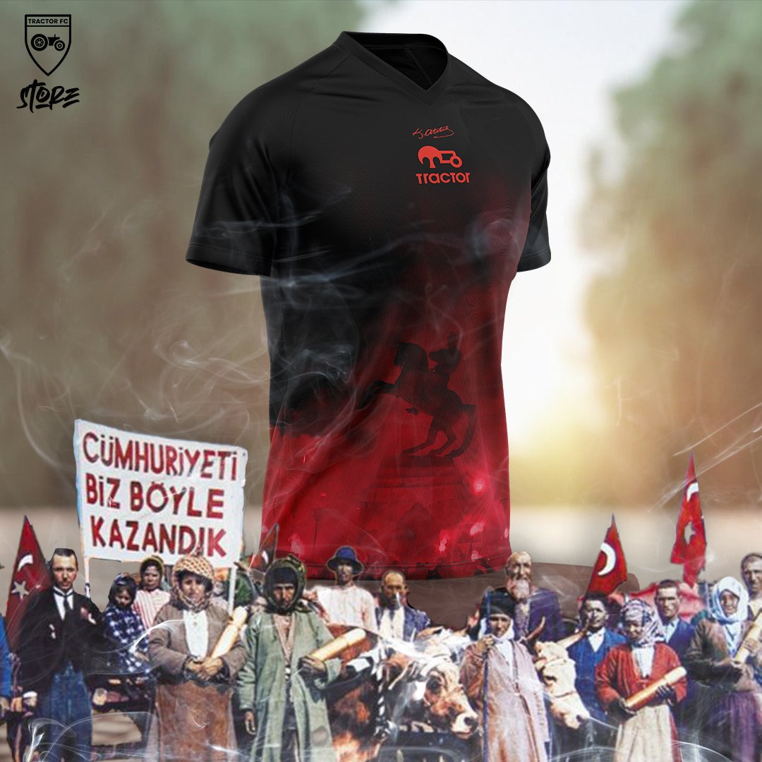 TRACTOR FC STORE (@tractorfcstore) on Twitter photo Başbuğ Atatürk'ün yaktığı Türklük ateşi ile kurulan Cumhuriyet'in 100.yılının şerefine,
3 adet Atatürk Onur Forması hediye ediyoruz!
Katılım şartları:
🔖 <a href="/tractorfcstore/">TRACTOR FC STORE</a>
hesabını takip etmek
🔖 Bu Tweeti RT ve FAV yapmak
🔖 Mustafa Kemal Atatürk ve Türk Cumhuriyetine bağlı Başbuğ Atatürk'ün yaktığı Türklük ateşi ile kurulan Cumhuriyet'in 100.yılının şerefine,
3 adet Atatürk Onur Forması hediye ediyoruz!
Katılım şartları:
🔖 <a href="/tractorfcstore/">TRACTOR FC STORE</a>
hesabını takip etmek
🔖 Bu Tweeti RT ve FAV yapmak
🔖 Mustafa Kemal Atatürk ve Türk Cumhuriyetine bağlı