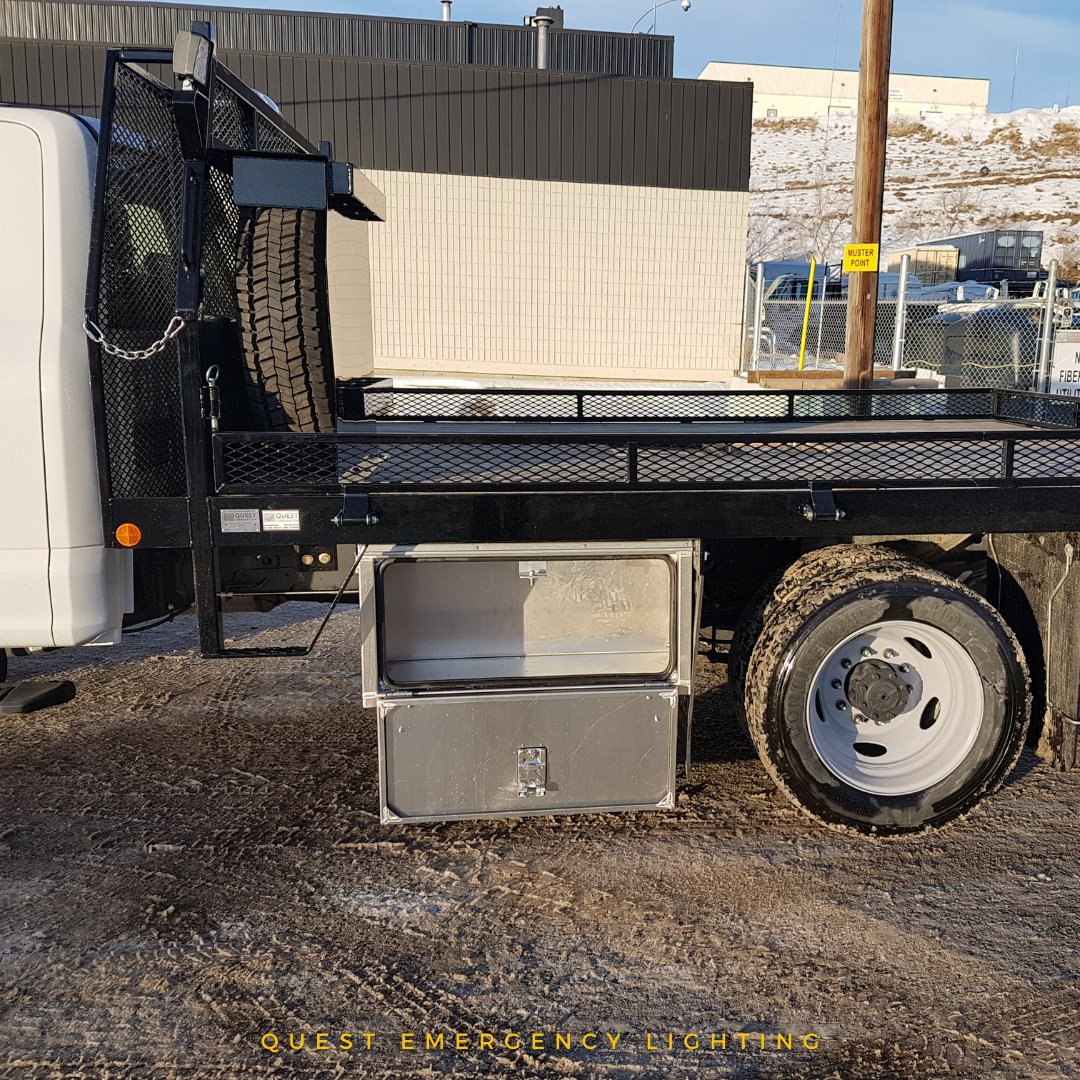 LightingQuest's tweet image. Get organized with underbody toolboxes for your work trucks! Easy access to your tools and equipment. Call us to explore toolbox options.

#Toolboxes #WorkTruckGear #ToolboxOrganization #TruckStorage #JobSiteStorage #Calgary #YYC