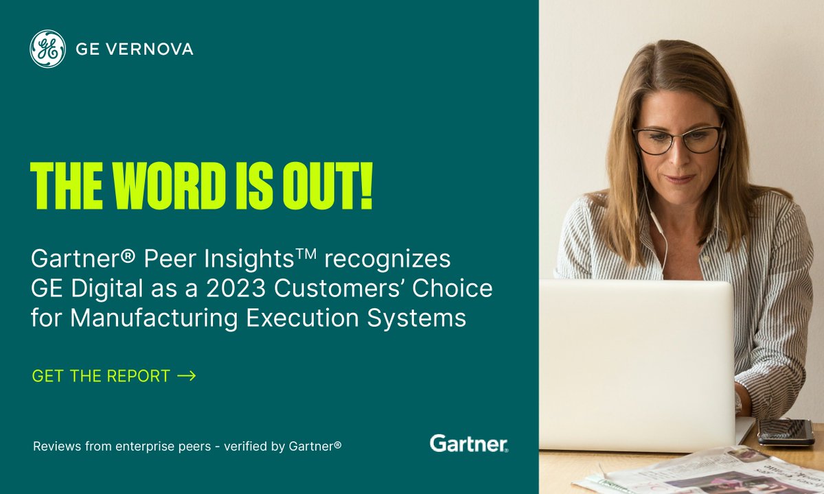 GE Digital (@ge_digital) on Twitter photo 👀 Did you miss the news? Customers are talking about <a href="/GE_Digital/">GE Digital</a> on <a href="/Gartner_inc/">Gartner</a> Peer Insights™. bit.ly/45ufMI6 #Gartner #GartnerVoiceofCustomers #ManufacturingSoftware #MES #DigitalTransformation #GEVernovaProud <a href="/GEVernova/">GE Vernova</a> 👀 Did you miss the news? Customers are talking about <a href="/GE_Digital/">GE Digital</a> on <a href="/Gartner_inc/">Gartner</a> Peer Insights™. bit.ly/45ufMI6 #Gartner #GartnerVoiceofCustomers #ManufacturingSoftware #MES #DigitalTransformation #GEVernovaProud <a href="/GEVernova/">GE Vernova</a>