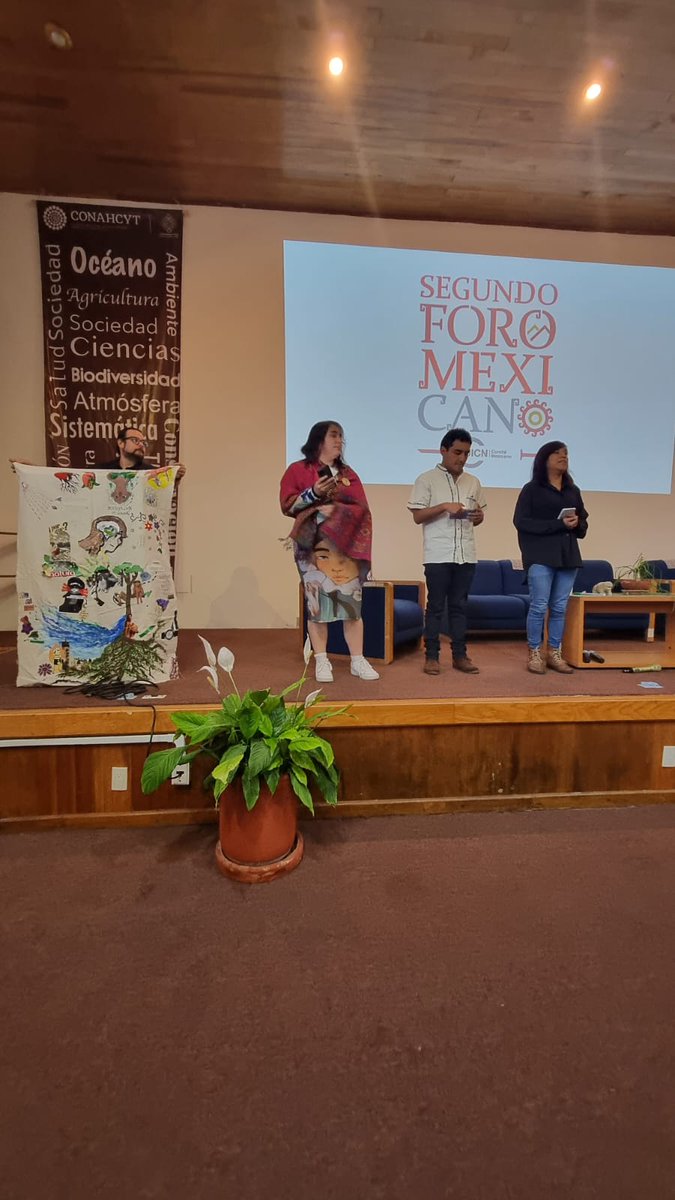 EcoMaxei's tweet photo. Estuvimos presente en el Foro de Juventudes dentro del marco del 2do Foro Mexicano de la UICN, donde compartimos el trabajo que realizamos como Eco Maxei AC, y en conjunto con otras juventudes hicimos un pronunciamiento
@UrsulaTovilla @ReforestamosMx https://t.co/APk5cLmyhX